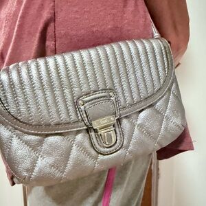 Coach Silver Quilted Women's Crossbody
